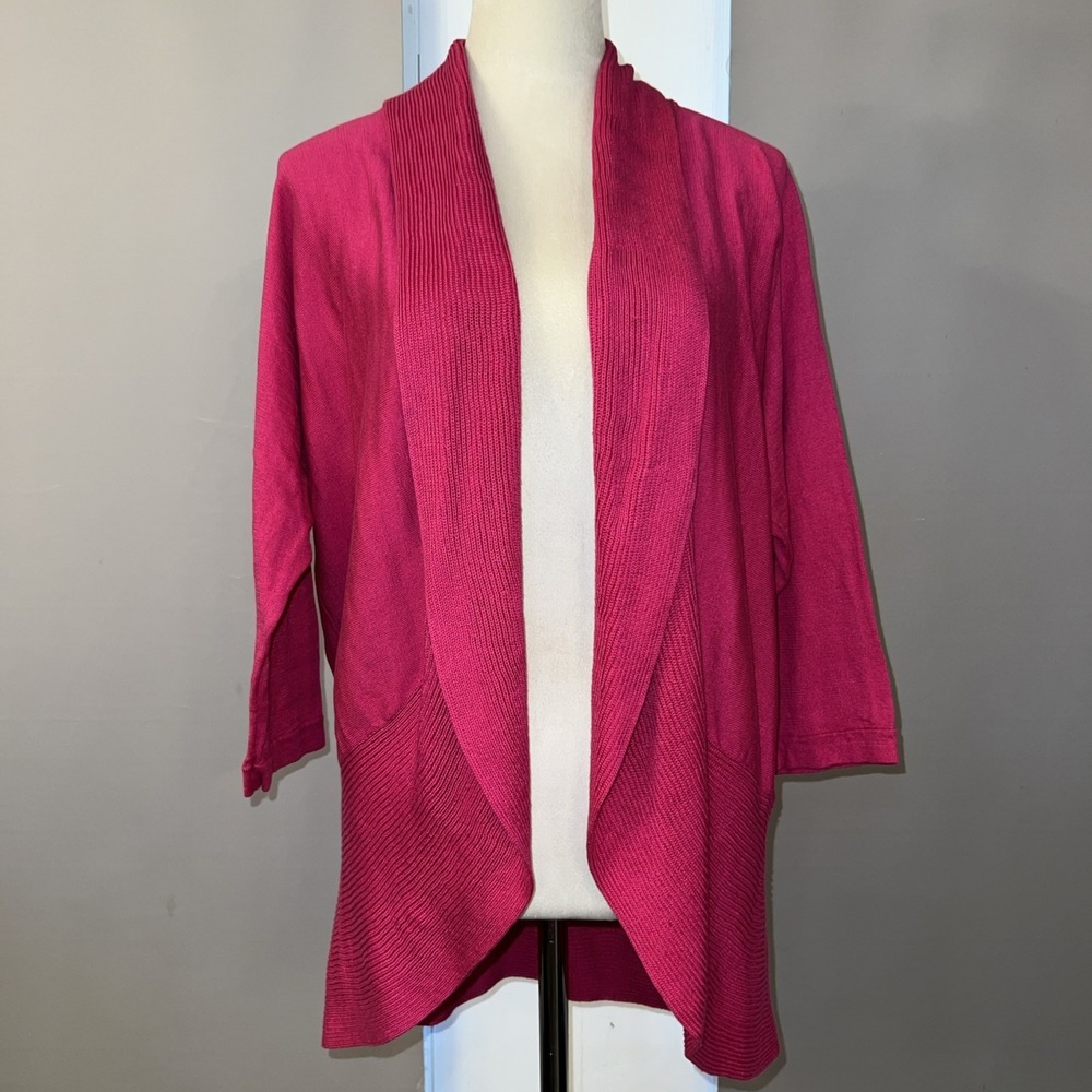 LAUREN Ralph Lauren Women's~1XL~Beautiful Pink Cardigan Sweater,